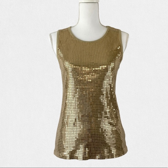 MICHAEL Michael Kors Tops - NWOT Michael Michael Kors Sleeveless Sequins Top